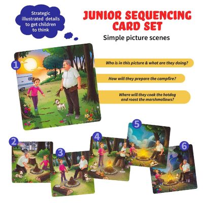 Spark Jr Basic Sequence Cards for Storytelling and Picture Cards Image 3