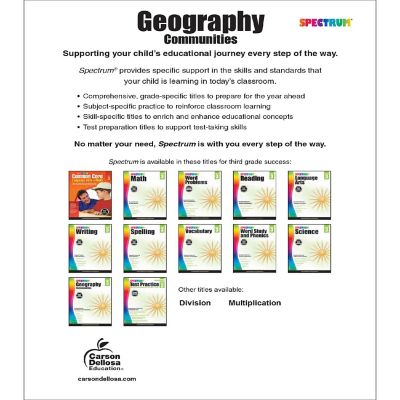 Spectrum Geography, Grade 3 Image 1