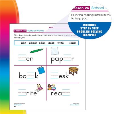Spectrum Spelling, Grade K Image 3