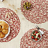 Spice  Woven Paper Round Placemat (Set Of 6) Image 3