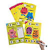 Spin, Write & Show It Dry Erase Monsters Math Mats - 24 Pc. Image 1