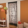 Spooky Lighted Lace Curtain Panel Halloween Decoration Image 1
