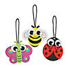 Spring Big Eye Bug Ornament Craft Kit - Makes 12 Image 1