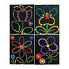 Spring Flowers Sticker Dot Art - 12 Pc. Image 1