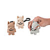 Squeeze-A-Dohz Bulldog Keychains Image 1