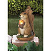 Squirrel Solar Statue 3.75X4.5X7.25" Image 2