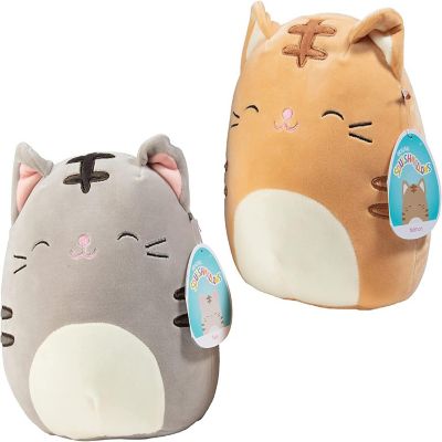 Squishmallow 8" Cat Assorted Single Plush - Receive 1 of 2 Pictured Styles - Kitty Stuffed Animal - Official Kellytoy Image 1