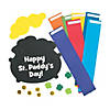 St. Patrick&#8217;s Day Rainbow Paper Chain Craft Kit - Makes 12 Image 1