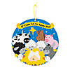 Stable Animals Religious Sign Craft Kit- Makes 12 Image 1
