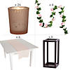Stained Frame Centerpiece Kit for 6 Tables Image 1