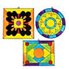 Stained Glass Suncatchers - 12 Pc. Image 1