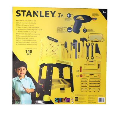 Stanley Jr. Workbench Mega Tool Set  140 Pieces Image 1
