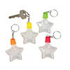 Star Sand Art Bottle Keychains - 12 Pc. Image 1