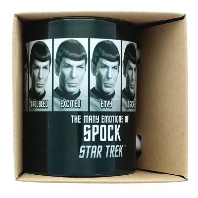 Star Trek Emotions of Spock 11oz Boxed Ceramic Mug Image 2