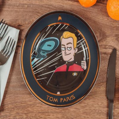 Star Trek: Lower Decks Tom Paris Commemorative Souvenir Plate  8 Inches Image 3