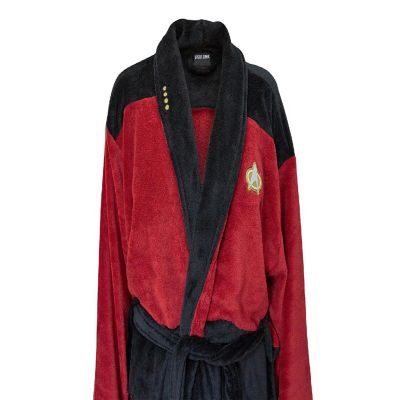 Star Trek: The Next Generation Command Bathrobe for Adults  One Size Fits Most Image 2