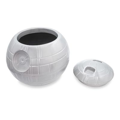 Star Wars Death Star Ceramic Cookie Jar Container  10 Inches Tall Image 2