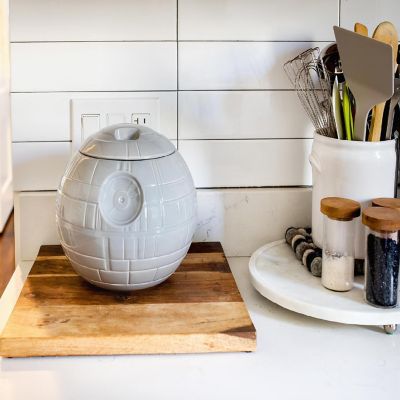 Star Wars Death Star Ceramic Cookie Jar Container  10 Inches Tall Image 3