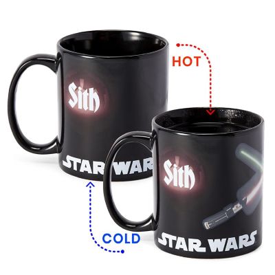 Star Wars Jedi/Sith Clash - 20oz Heat-Reveal Ceramic Mug Image 1