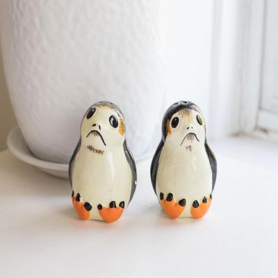 Star Wars Porgs Salt & Pepper Shakers  Official Star Wars Ceramic Spice Shakers Image 3