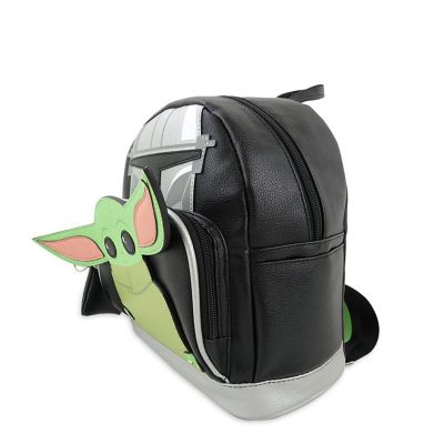 Star Wars The Child 10 Inch Pleather Backpack w/ Coin Purse Image 1