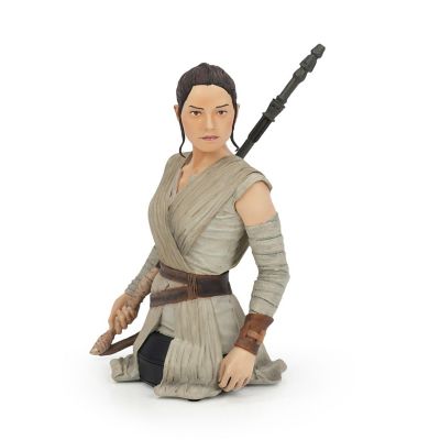 Star Wars: The Force Awakens Rey Figure Statue  6-Inch Character Resin Bust Image 1
