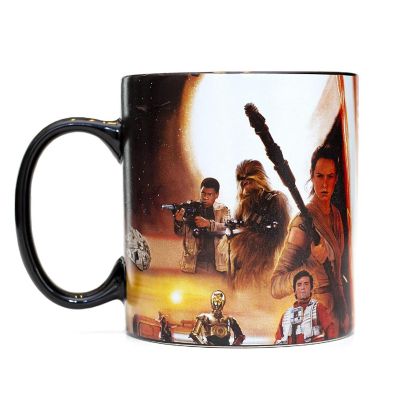 Star Wars: The Force Awakens Wrap Around Scene 20 Oz Ceramic Mug Image 2
