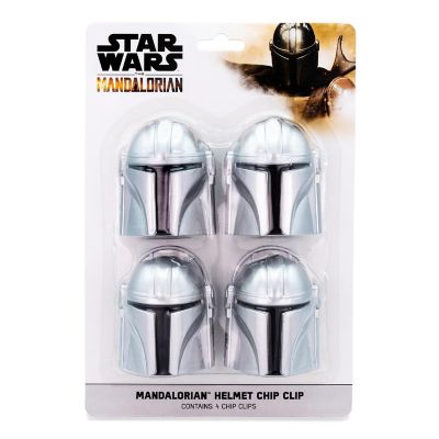 Star Wars: The Mandalorian Helmet Chip Clips  Set of 4 Image 1
