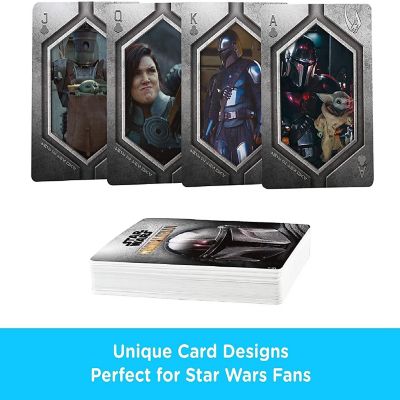 Star Wars The Mandalorian Photo Playing Cards  52 Card Deck + 2 Jokers Image 1