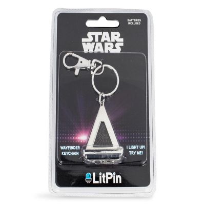Star Wars The Rise of Skywalker Light-Up Wayfinder Car & Backpack Keychain Ring Image 1