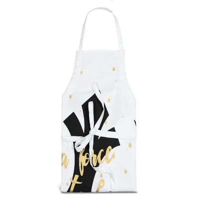 Star Wars White Adult Apron - &#8220;A Force To Be Reckoned With&#8221; - Rebel Design Image 2