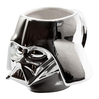 StarWars Collectible  Star Wars Darth Vader Mug  Chrome Molded Image 2