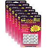 StikkiWorks StikkiWAX Adhesive Bars/Sticks, 6 Per Pack, 6 Packs Image 1