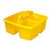 Storex Small Caddy, Yellow, Pack of 6 Image 1