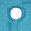 Storm Blue Tonal Lattice Print Outdoor Tablecloth With Zipper, 60X120 Image 2