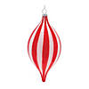 Striped Ornament (Set Of 6) 5"H, 5.5"H, 7"H Glass Image 3