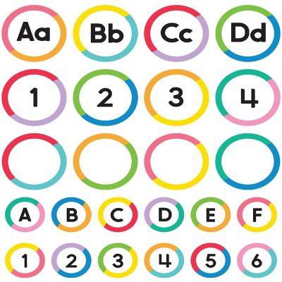 Student Numbers and Word Wall Letters Mega Pack Cutouts Image 1