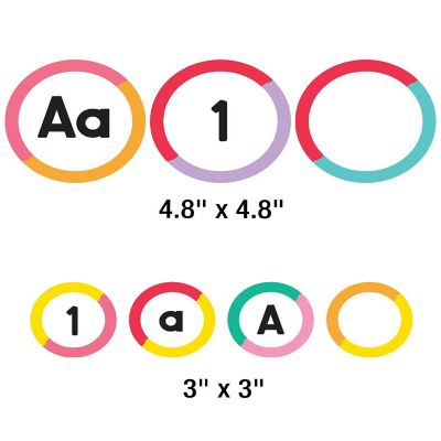 Student Numbers and Word Wall Letters Mega Pack Cutouts Image 2