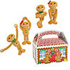 Stuffed Long Arm Gingerbread Gift Kit for 12 Image 1