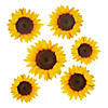 Sunflower Cutout Decorations - 6 Pc. Image 1