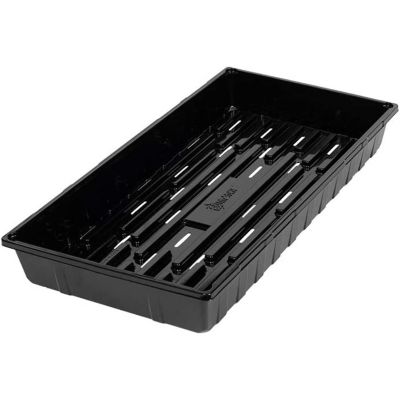 SUNPACK Products Food Grade and BPA Free, 10 Inches x 20 Inches Tray, with Drain Holes, Black Image 1