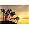 Sunset Beach Backdrop - 3 Pc. Image 1