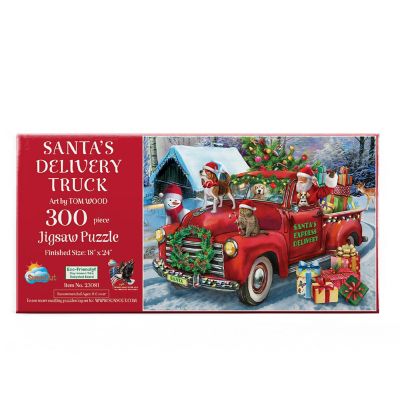 Sunsout Santa's Delivery Truck 300 pc  Jigsaw Puzzle Image 2