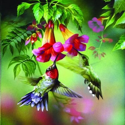 Sunsout Summer Hummer 1000 pc  Jigsaw Puzzle Image 1