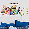 Super mario giant peel & stick wall decal with alphabet Image 3