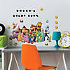 Super mario giant peel & stick wall decal with alphabet Image 4