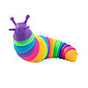 Super Sensory Rainbow Fidget Slugs - 6 Pc. Image 1