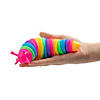Super Sensory Rainbow Fidget Slugs - 6 Pc. Image 2