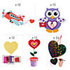 Super Valentine Craft Assortment - Makes 72 Image 1