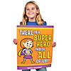 Superhero Character Poster Set - 6 Pc. Image 1